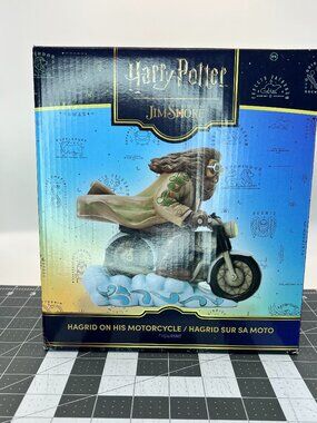 Jim Shore HAGRID ON BIKE Harry Potter FIGURINE-GUARDIAN IN THE SKY 6016704 NEW